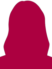 Platzhalter bild in rot und weiß, Umriss einer Person