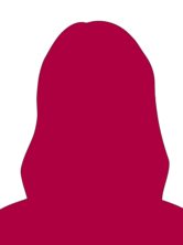 Platzhalterbild in rot und weiß, Umriss einer Person
